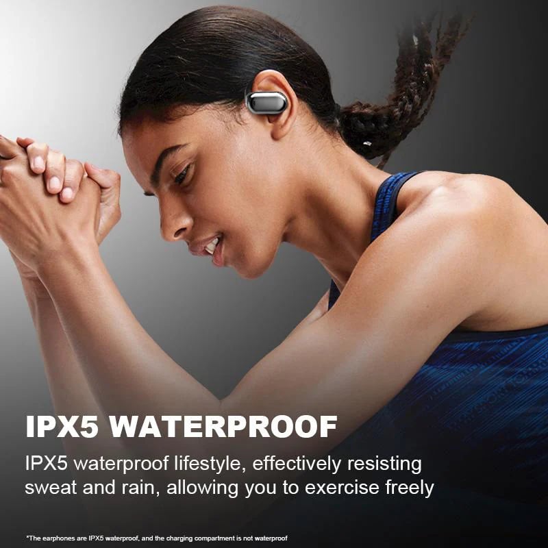  Promotion 50% OFFTrue Powerful Bluetooth 5.4 Open Ear Earbuds, IPX5 Waterproof