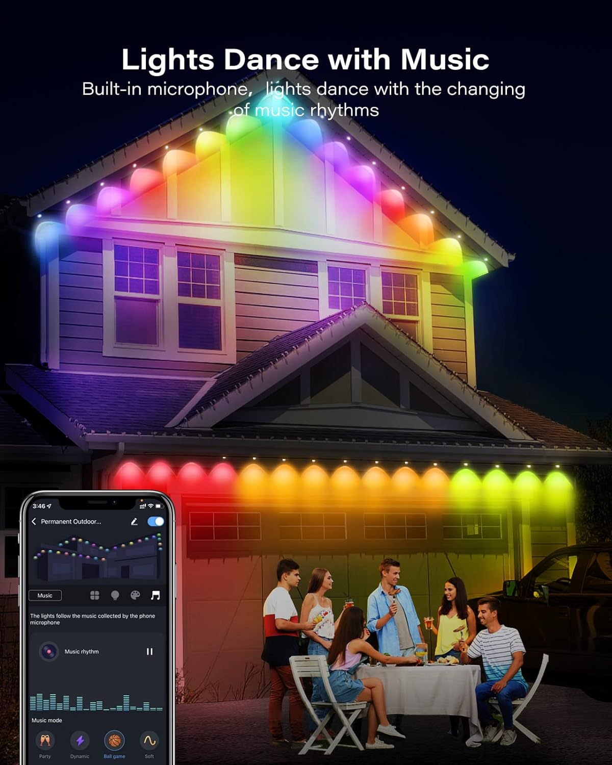 LAST DAY 70% OFF 2023 Equivalenh Outdoor Waterproof WiFi Bluetooth Smart Led Strip Light - equivalenh