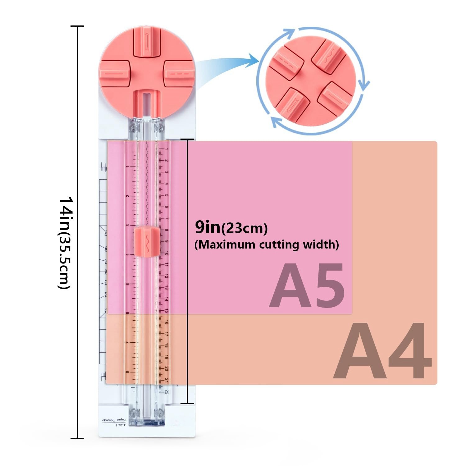 🔥HOT SALE 49%OFF🔥4-in-1 Multi-Function Paper Trimmer