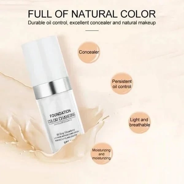 🔥2025 SALE 49% OFF🎁Colour Changing Mature Skin Foundation🎁