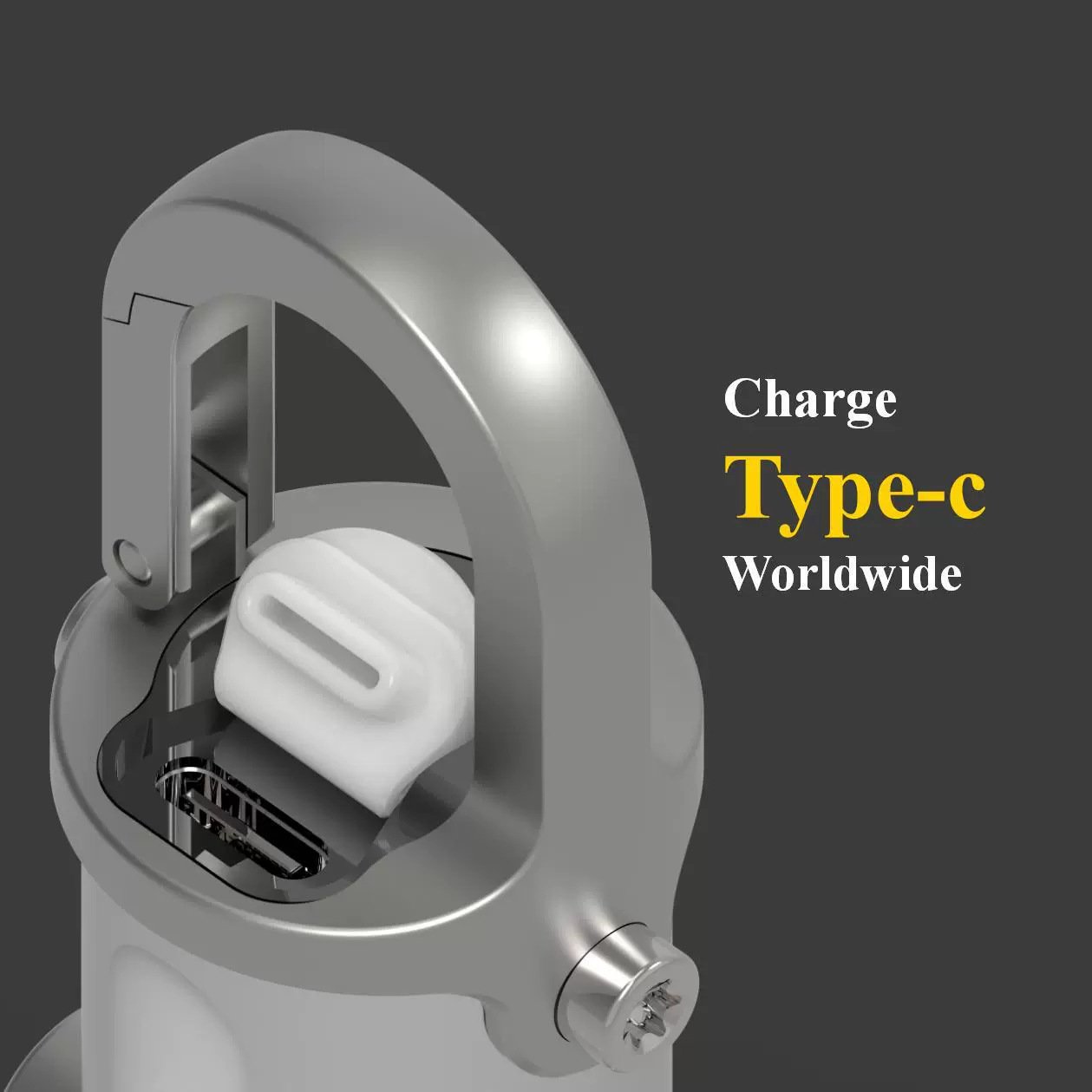 ✨🔦 Small USB C Rechargeable Keychain Light✨