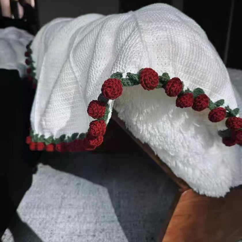 🎁Mother's Day Hot Sale💐DIY Handmade Crochet Bouquet Blanket