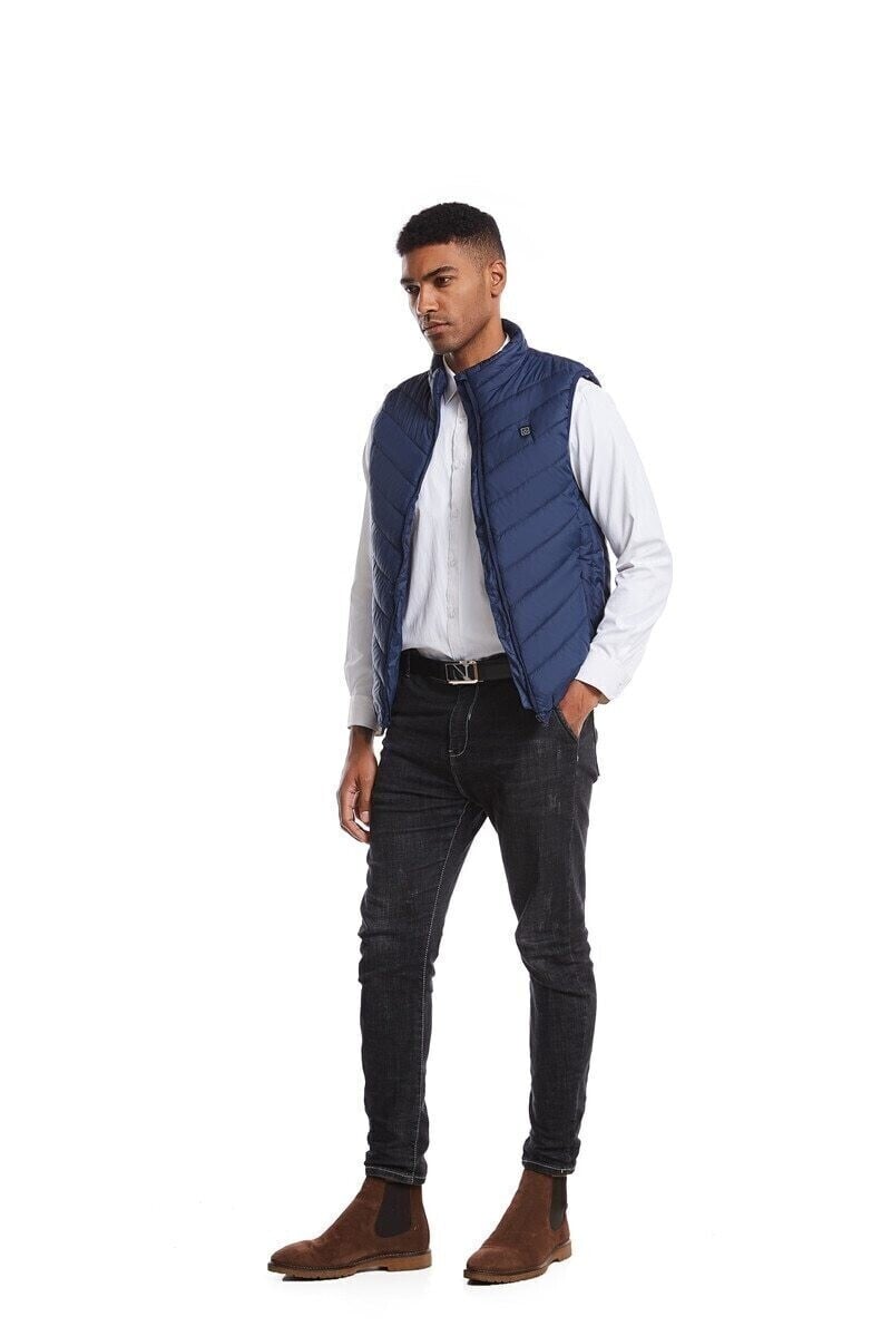 Two-touch LED Controller Heated Vest For Men & Women - Aspassone