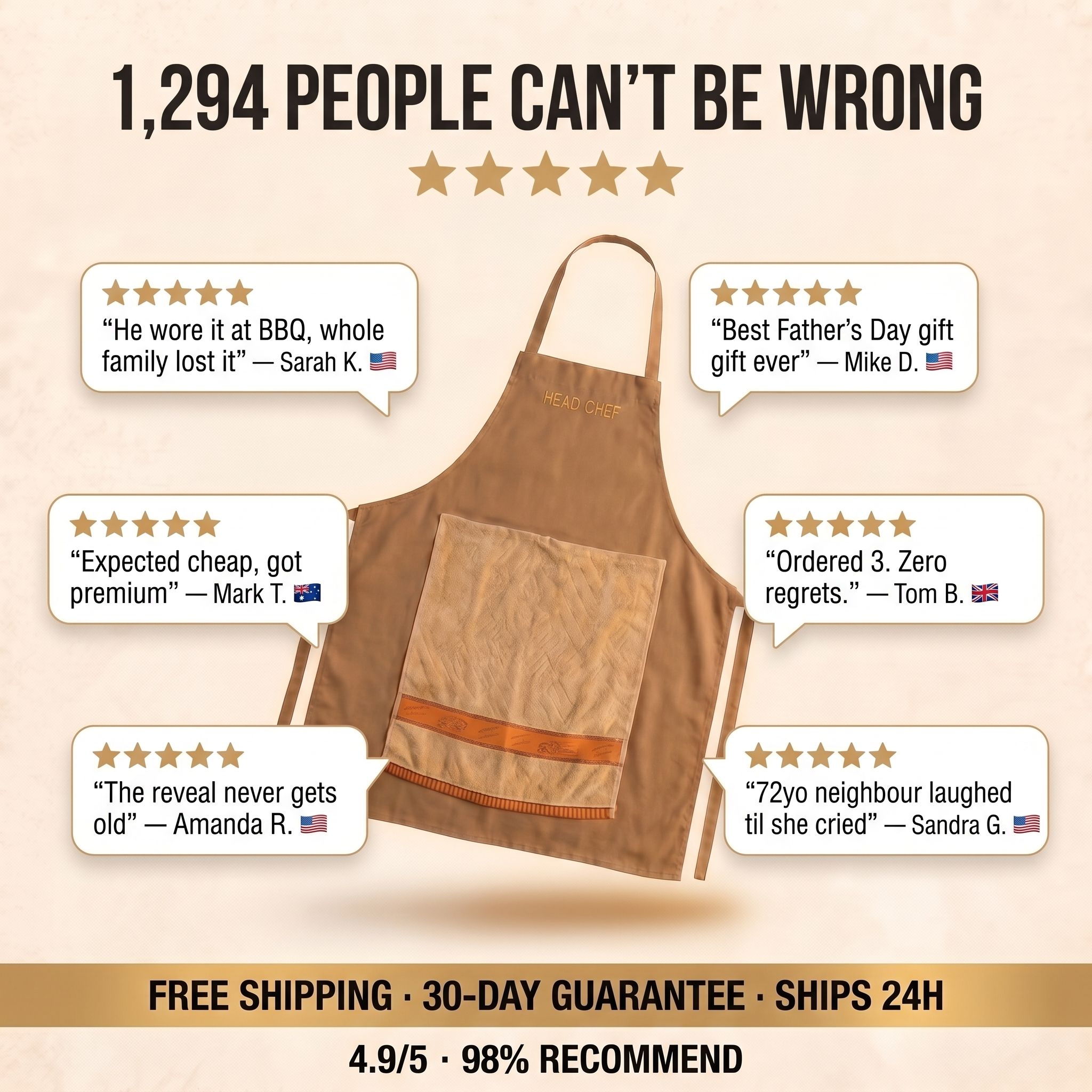 OopsChef™ Apron