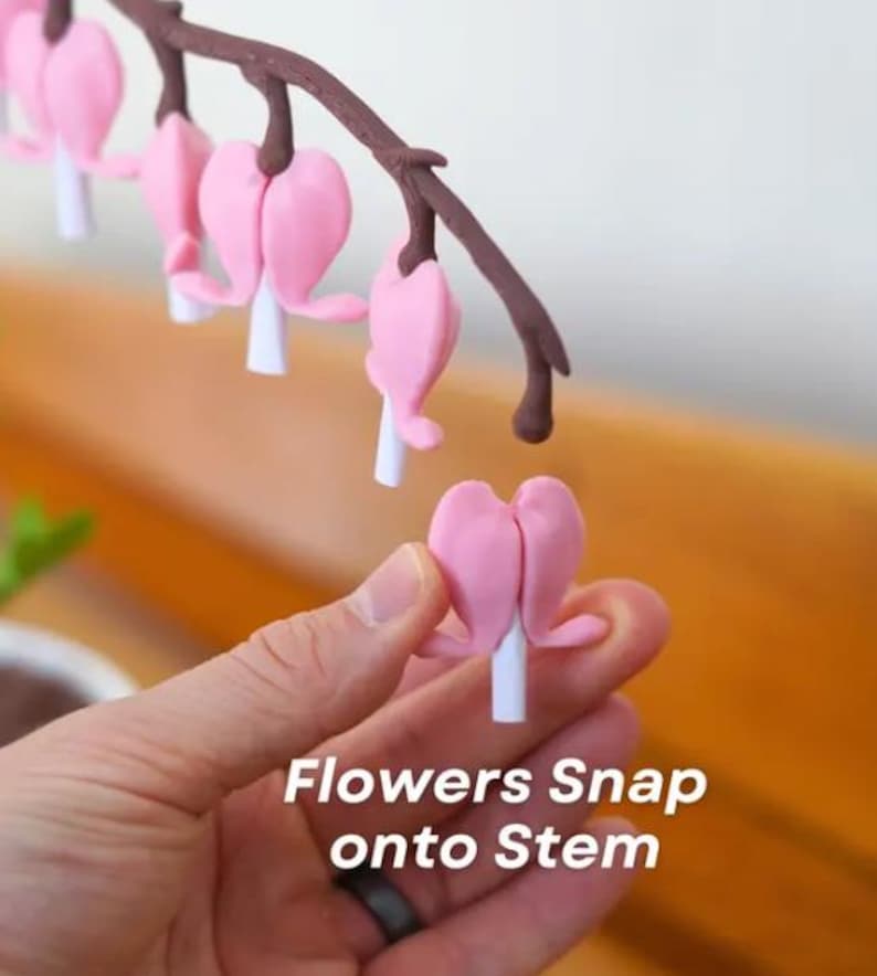 3D Printed Bleeding Hearts Jewelry Box – Unique Organizer for Jewelry or Keepsakes