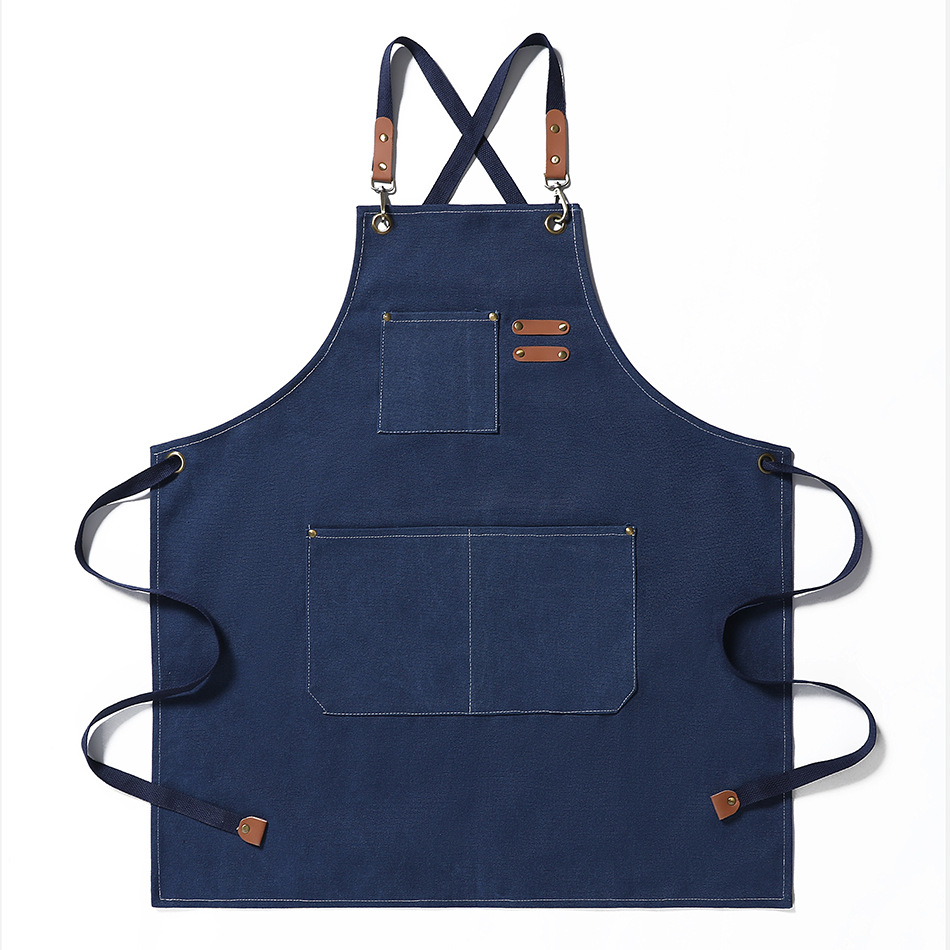 Canvas Cross Back Apron