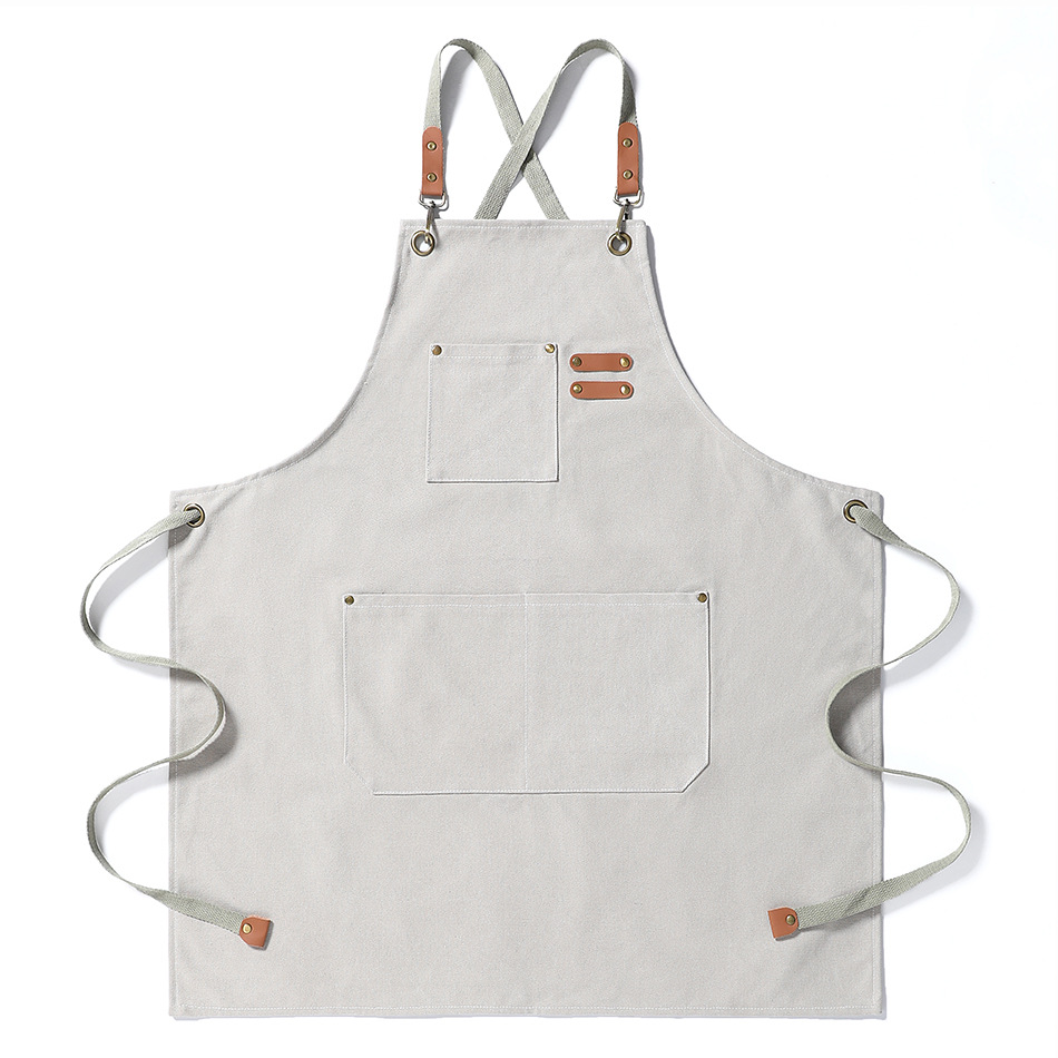 Canvas Cross Back Apron