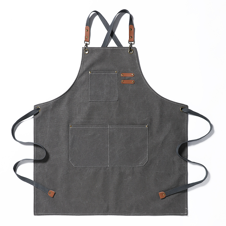 Canvas Cross Back Apron