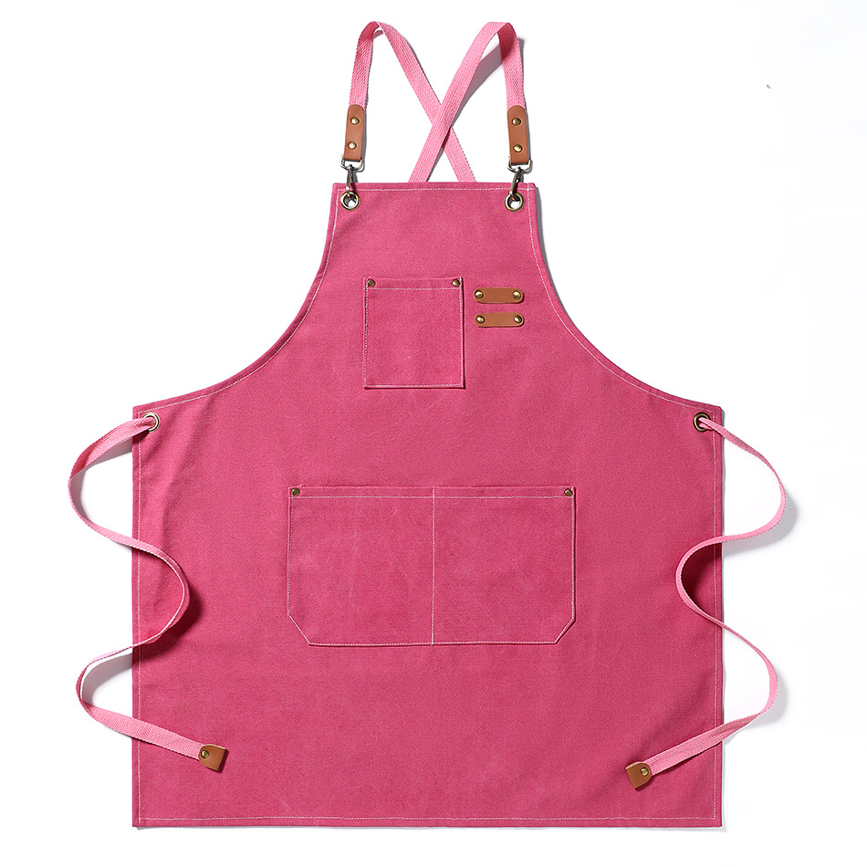 Canvas Cross Back Apron