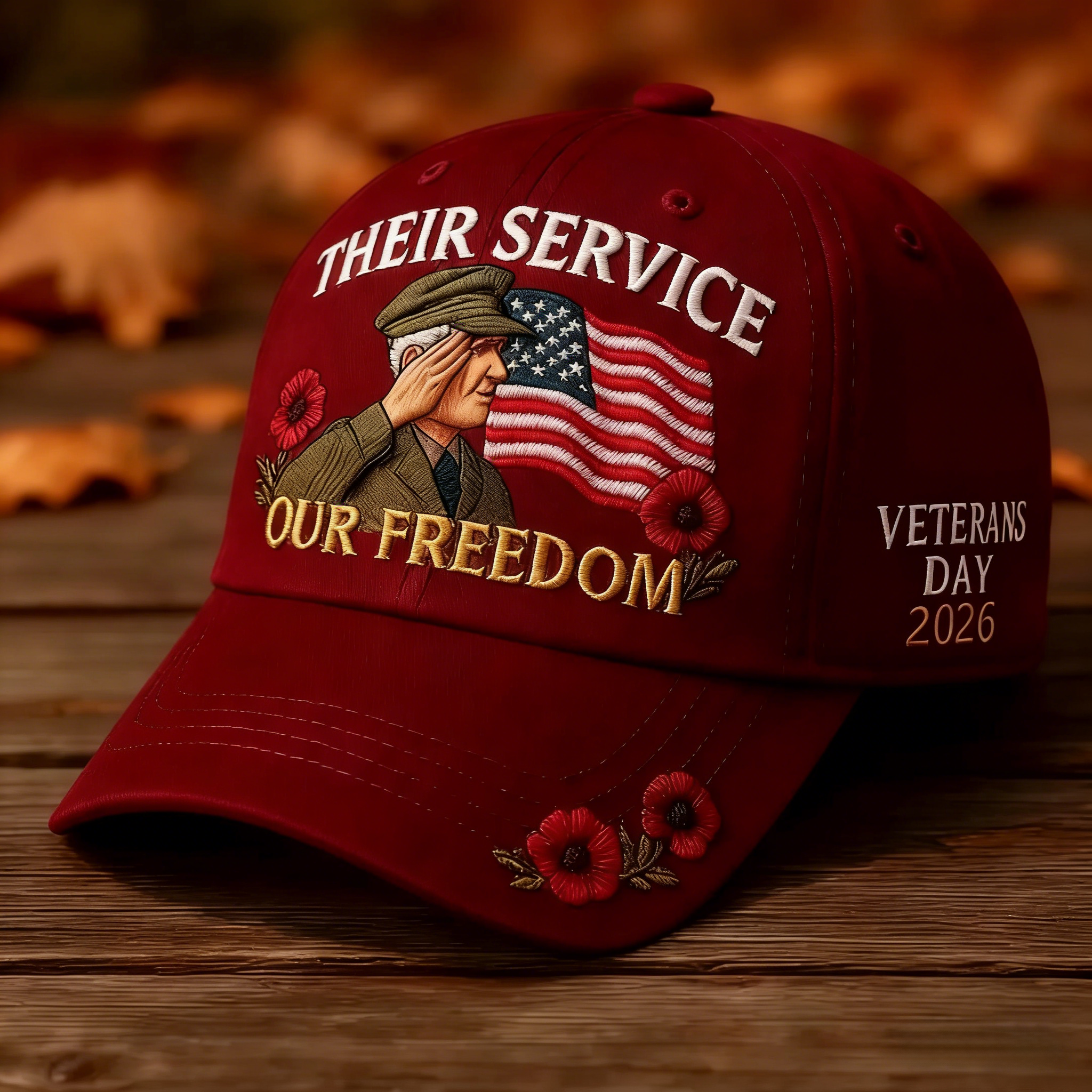🎖️ Veterans Day Salute Cap