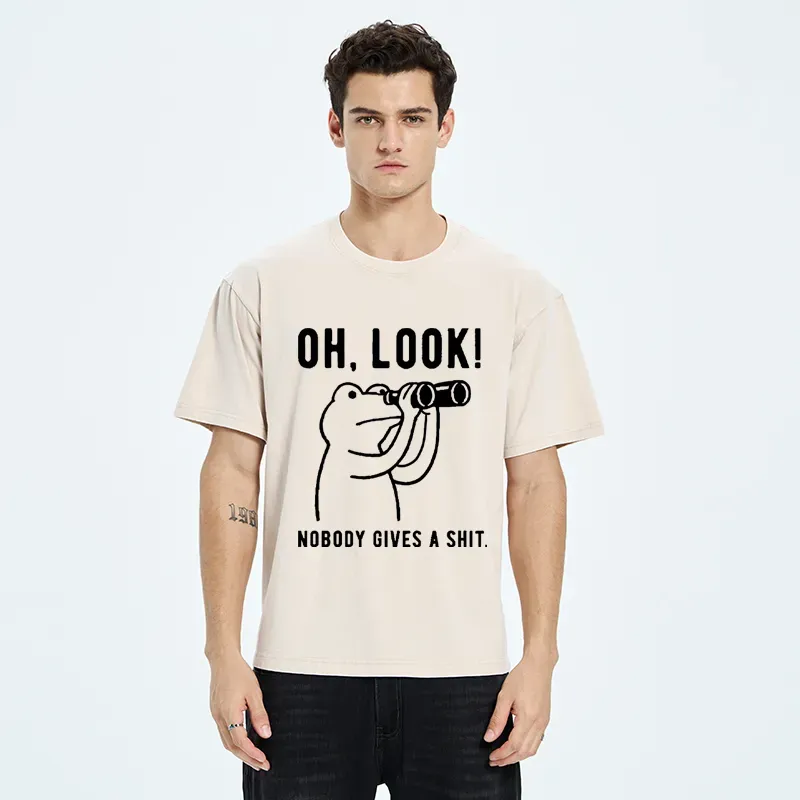 Frog of Indifference Washed T-Shirt