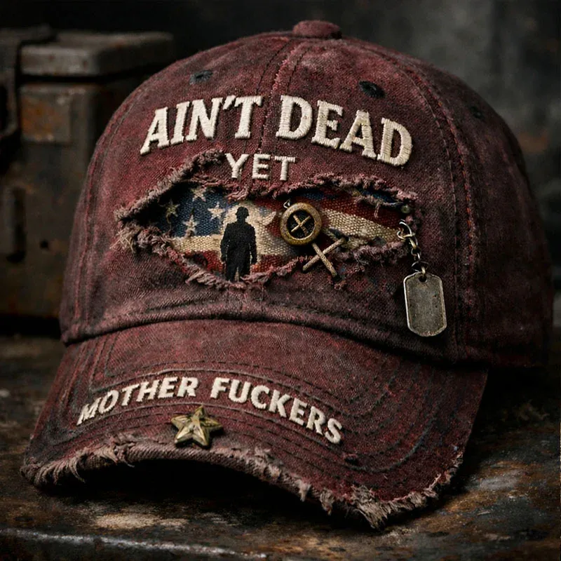 AIN'T DEAD YET – Old Man Club Combat Cap 💥