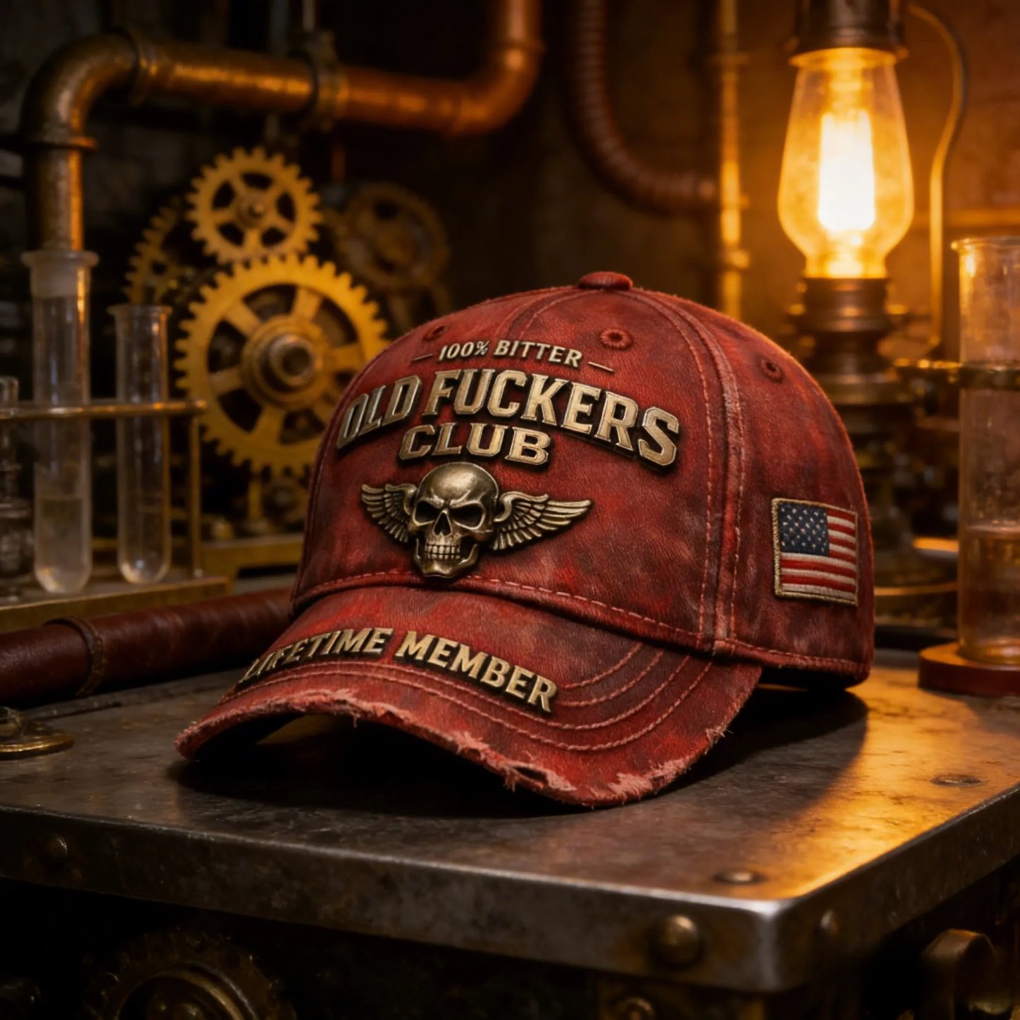 🔥Last Day 50% OFF - ❤️Old Fuckers Club Lifetime Member Cap🎁