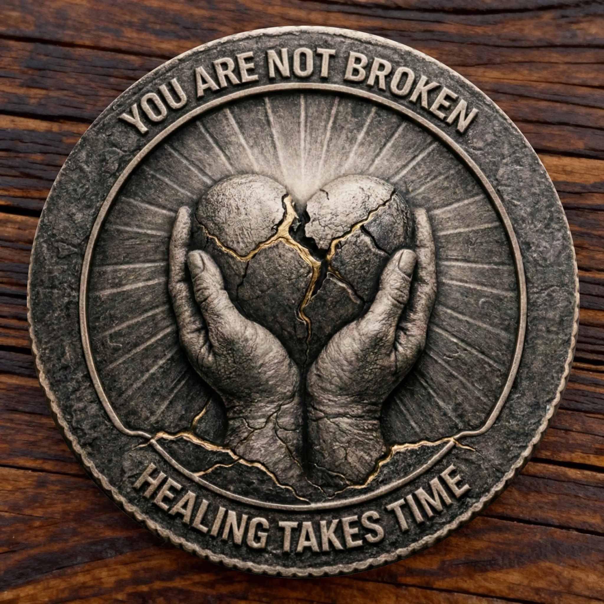 Last Day 49% OFF-PTSD Awareness Commemorative Coin — Not All Wounds Are Visible