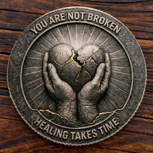 Last Day 49% OFF-PTSD Awareness Commemorative Coin — Not All Wounds Are Visible