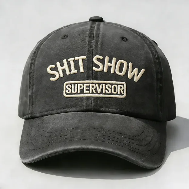 Shit Show Supervisor Embroidery Cap