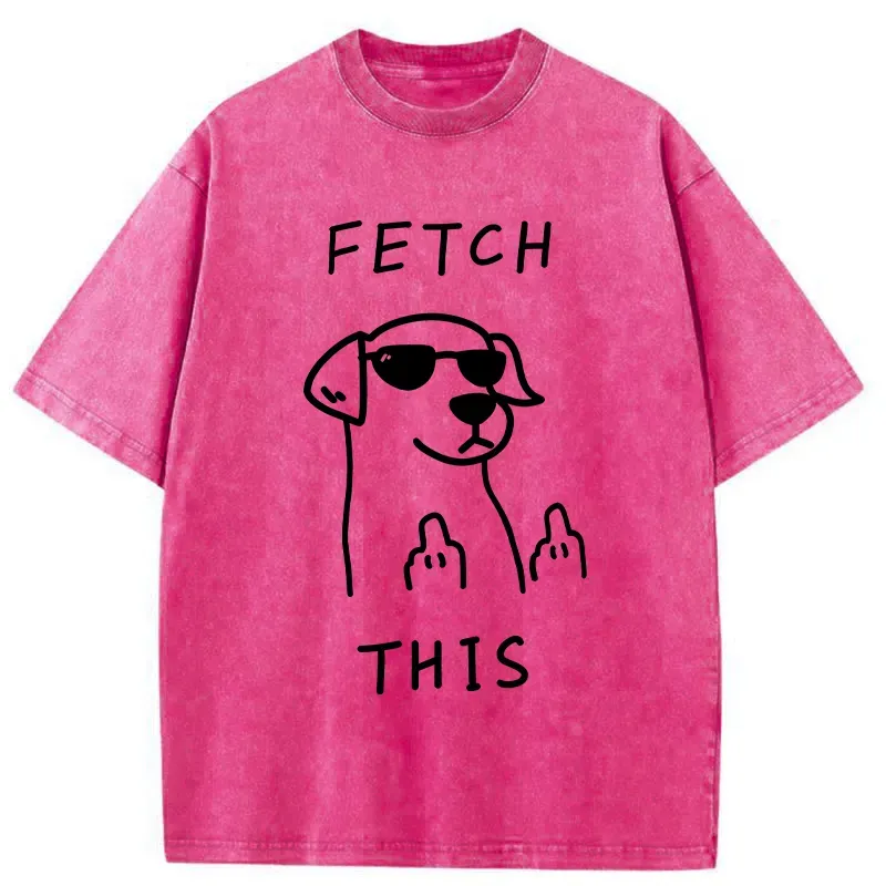 Rebellious Dog Washed T-Shirt