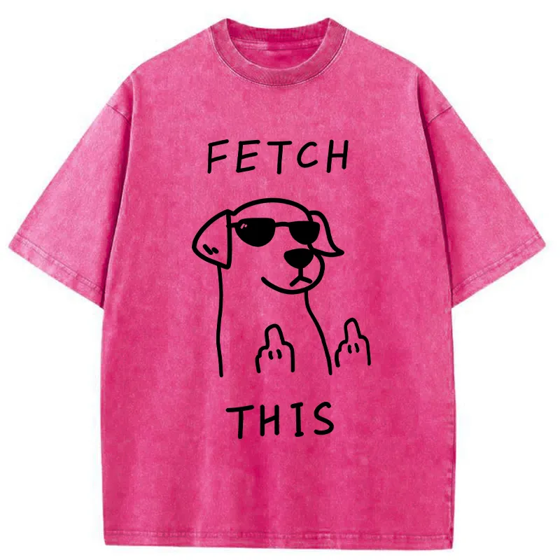 Rebellious Dog Washed T-Shirt