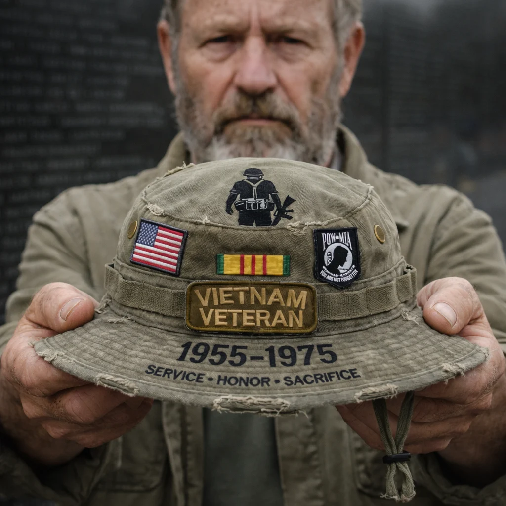 Last Day Promo: 49% OFF ️- Vietnam Veteran Tribute Boonie Hat