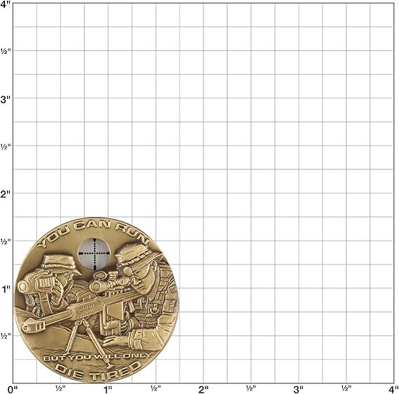 Sniper Challenge Coin by Medals of America EST. 1976 🇺🇸