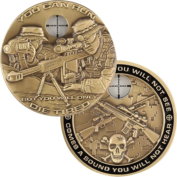Sniper Challenge Coin by Medals of America EST. 1976 🇺🇸