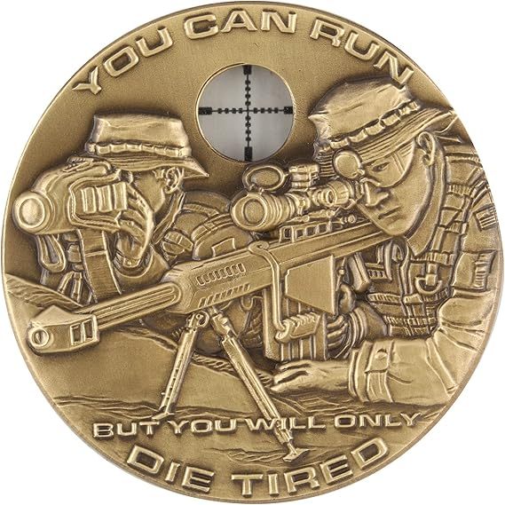 Sniper Challenge Coin by Medals of America EST. 1976 🇺🇸