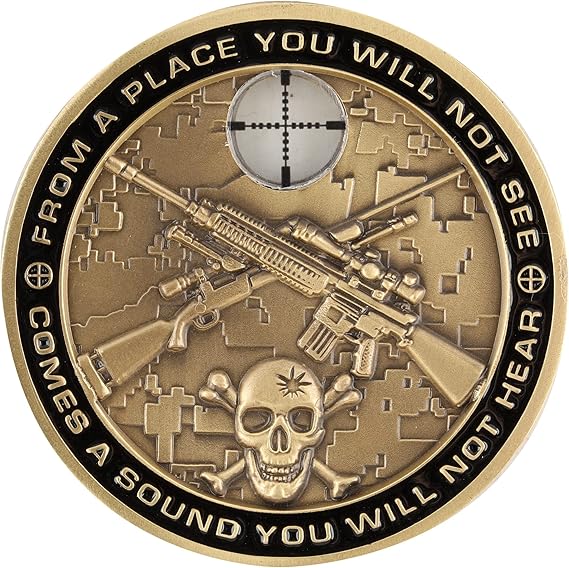 Sniper Challenge Coin by Medals of America EST. 1976 🇺🇸