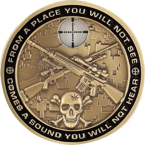 Sniper Challenge Coin by Medals of America EST. 1976 🇺🇸