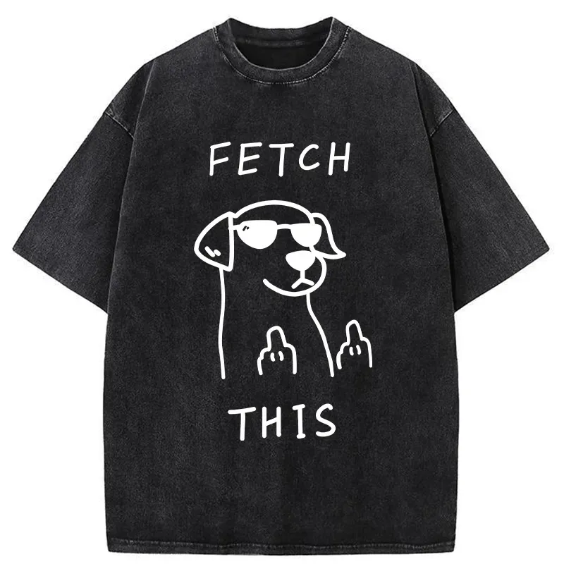 Rebellious Dog Washed T-Shirt