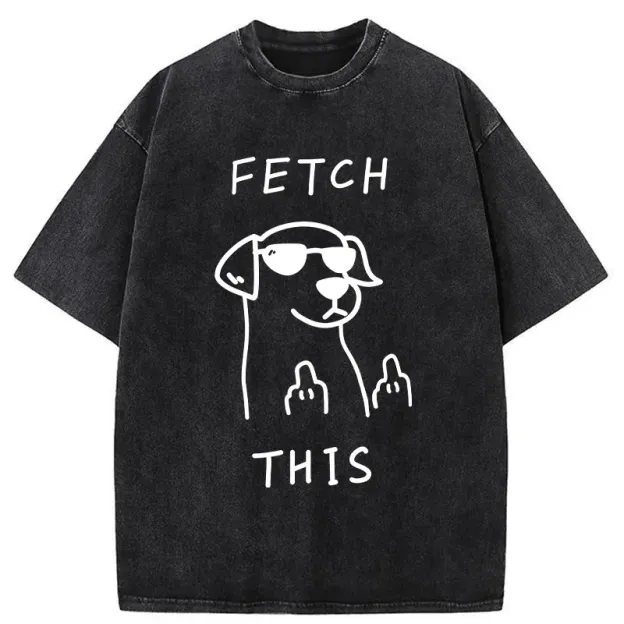 Rebellious Dog Washed T-Shirt