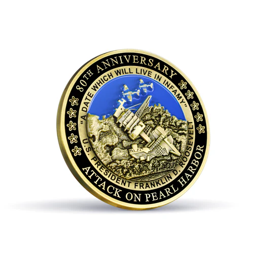 Pearl Harbor 80th Anniversary Commemorative Coin
