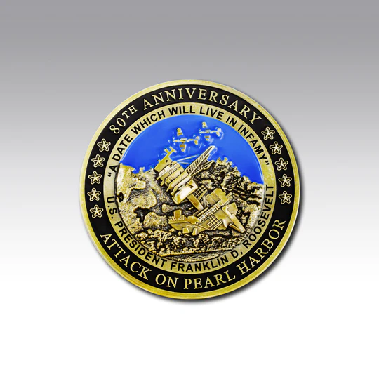 Pearl Harbor 80th Anniversary Commemorative Coin