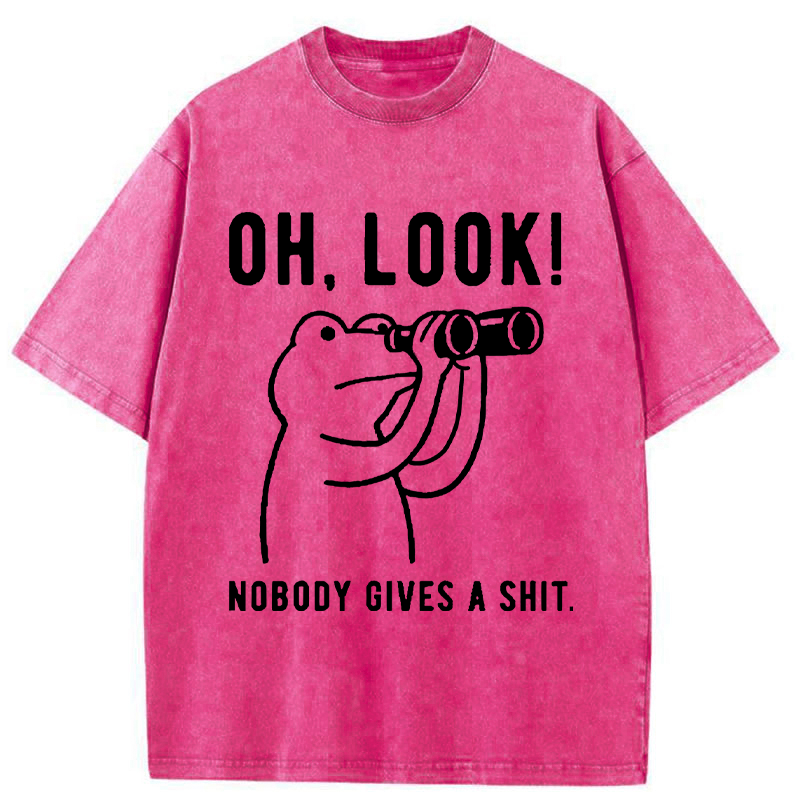 Frog of Indifference Washed T-Shirt