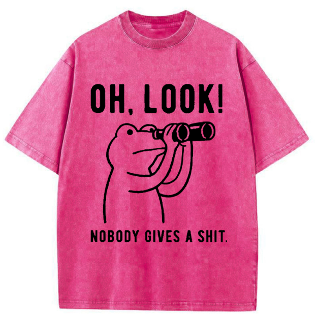 Frog of Indifference Washed T-Shirt