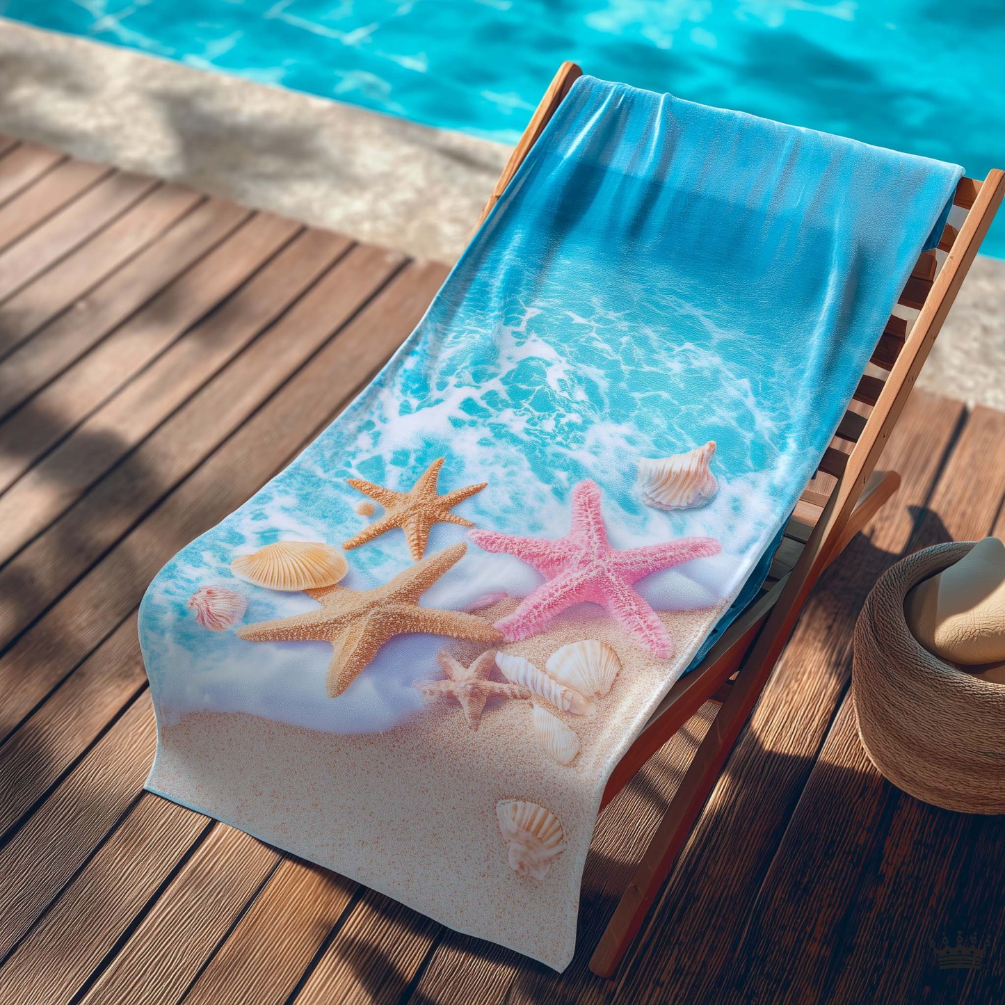 Sandy Coast Beach Towel
