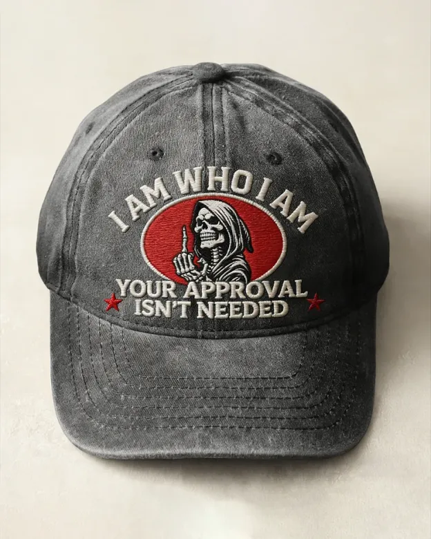 I Am Who I Am Embroidery Cap