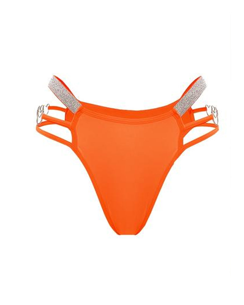 Sexy Heart-shaped Chain Soft Breathable Panties