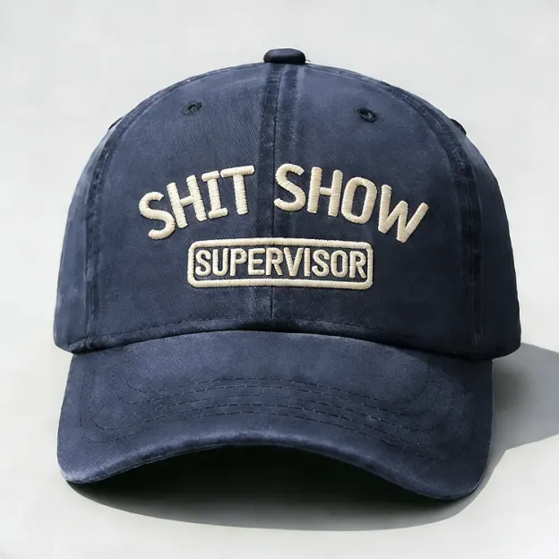 Shit Show Supervisor Embroidery Cap