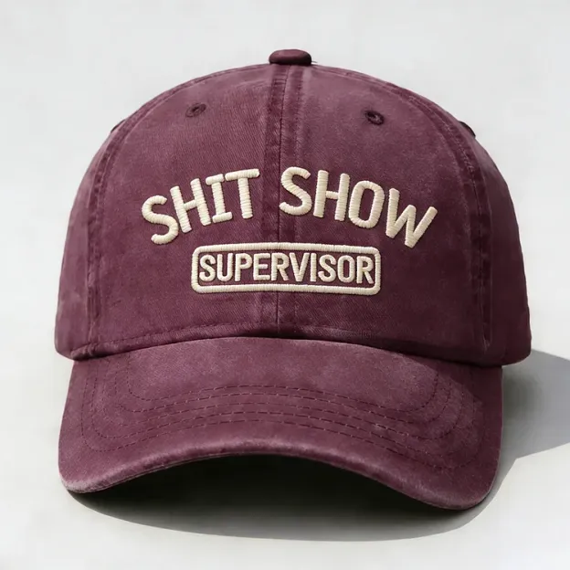Shit Show Supervisor Embroidery Cap