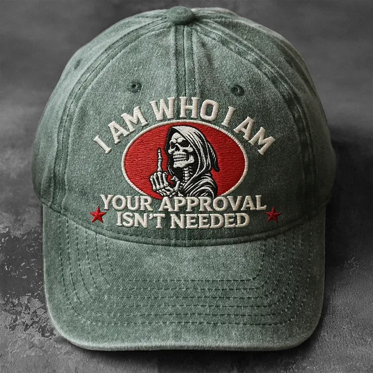 I Am Who I Am Embroidery Cap