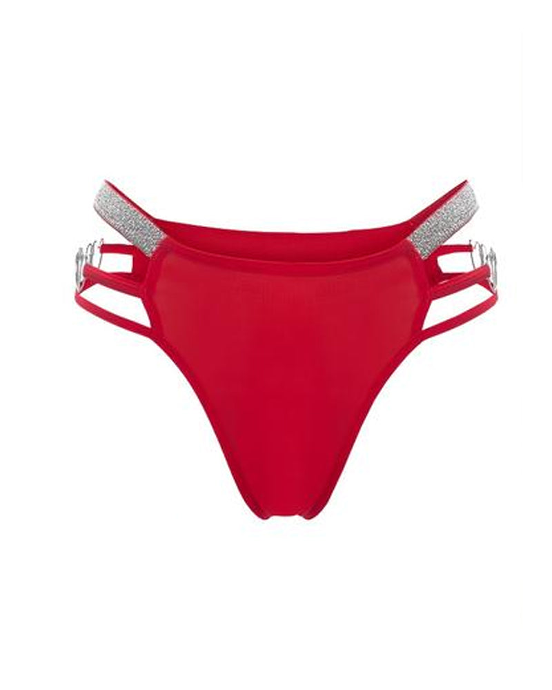 Sexy Heart-shaped Chain Soft Breathable Panties