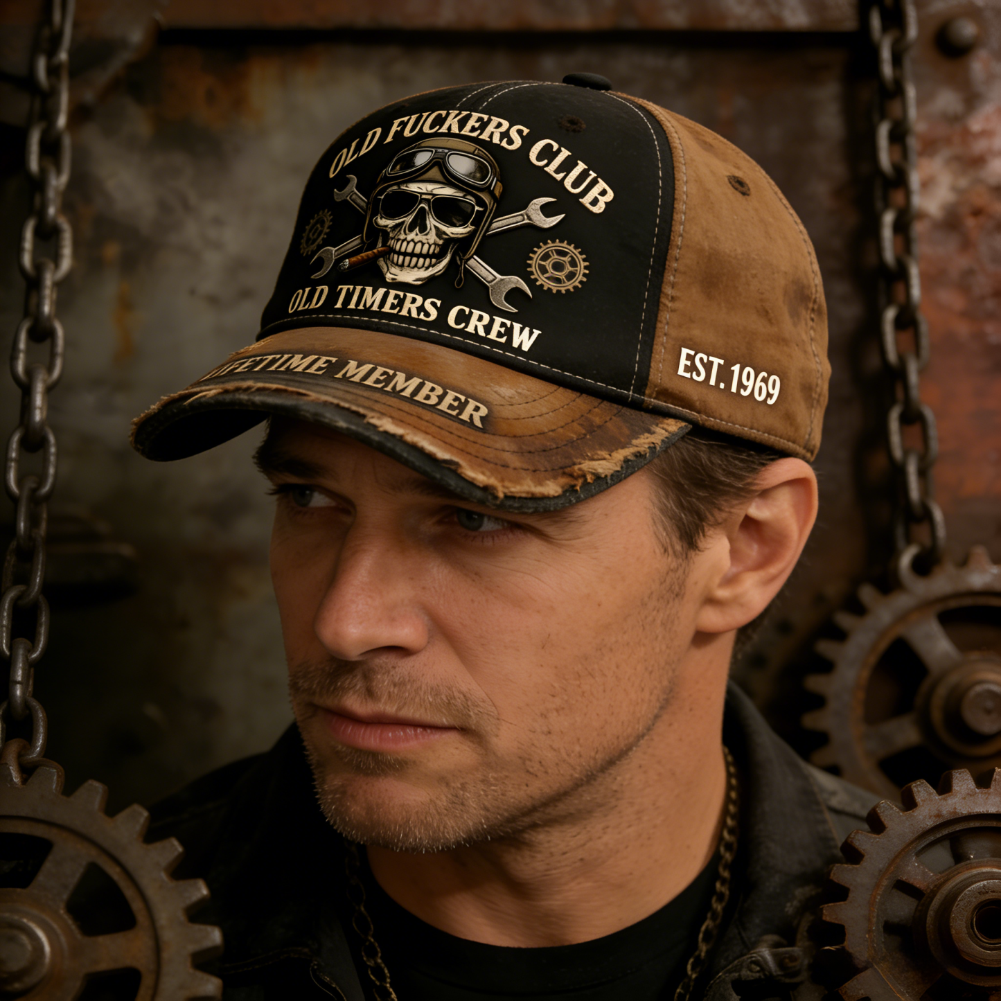 🧢Old Fuckers Club – Lifetime Member Cap