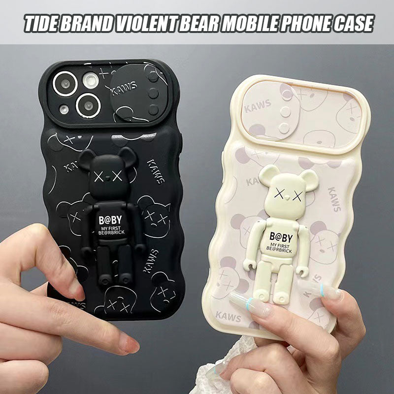 Tide Brand Violent Bear Mobile Phone Case