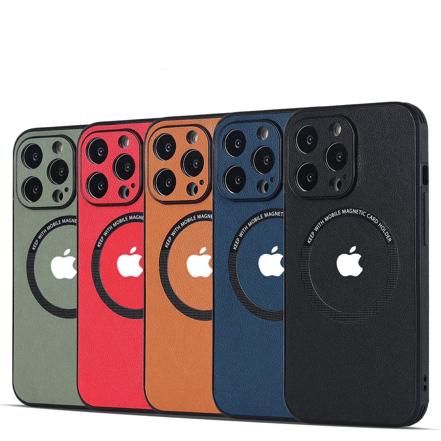Magnetic Suction Pattern Case Cover For iPhone