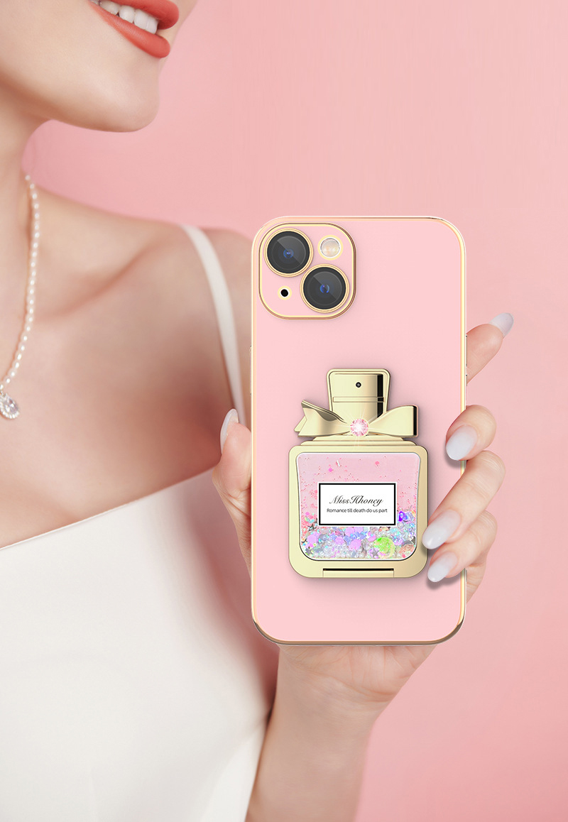 Full series of quicksand perfume bottle phone case