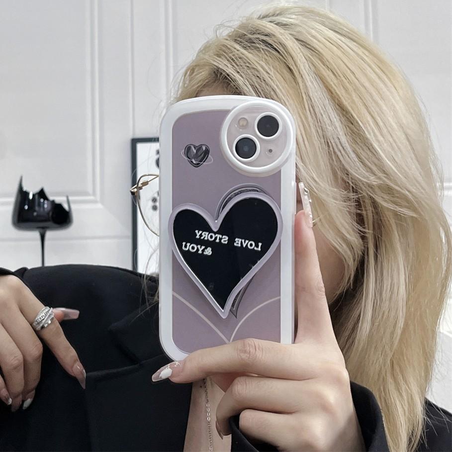 Ins the latest popular hovering love anti-drop phone case