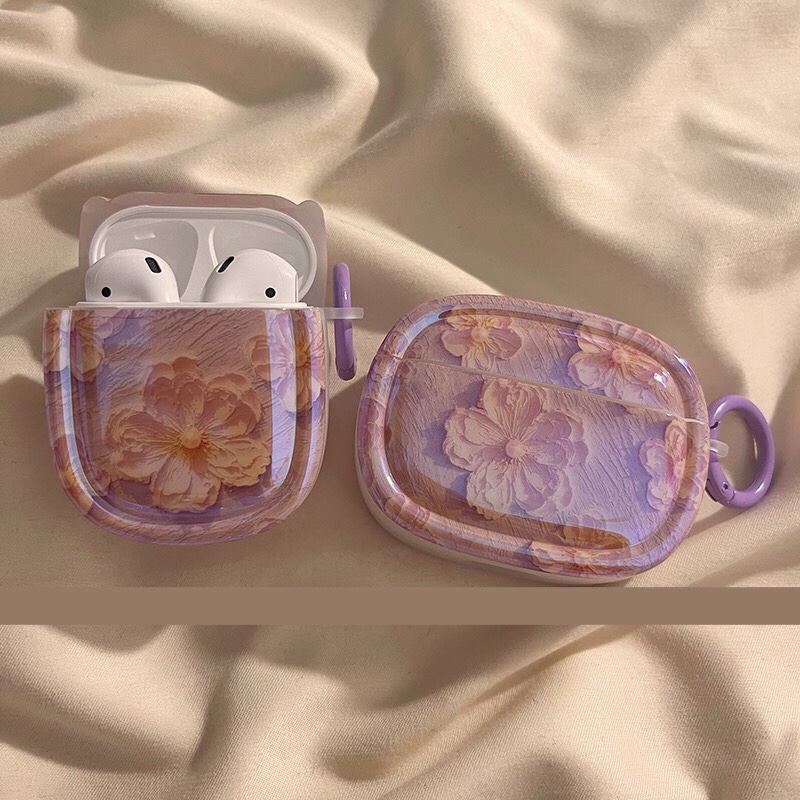 Oil painting style AirPods case