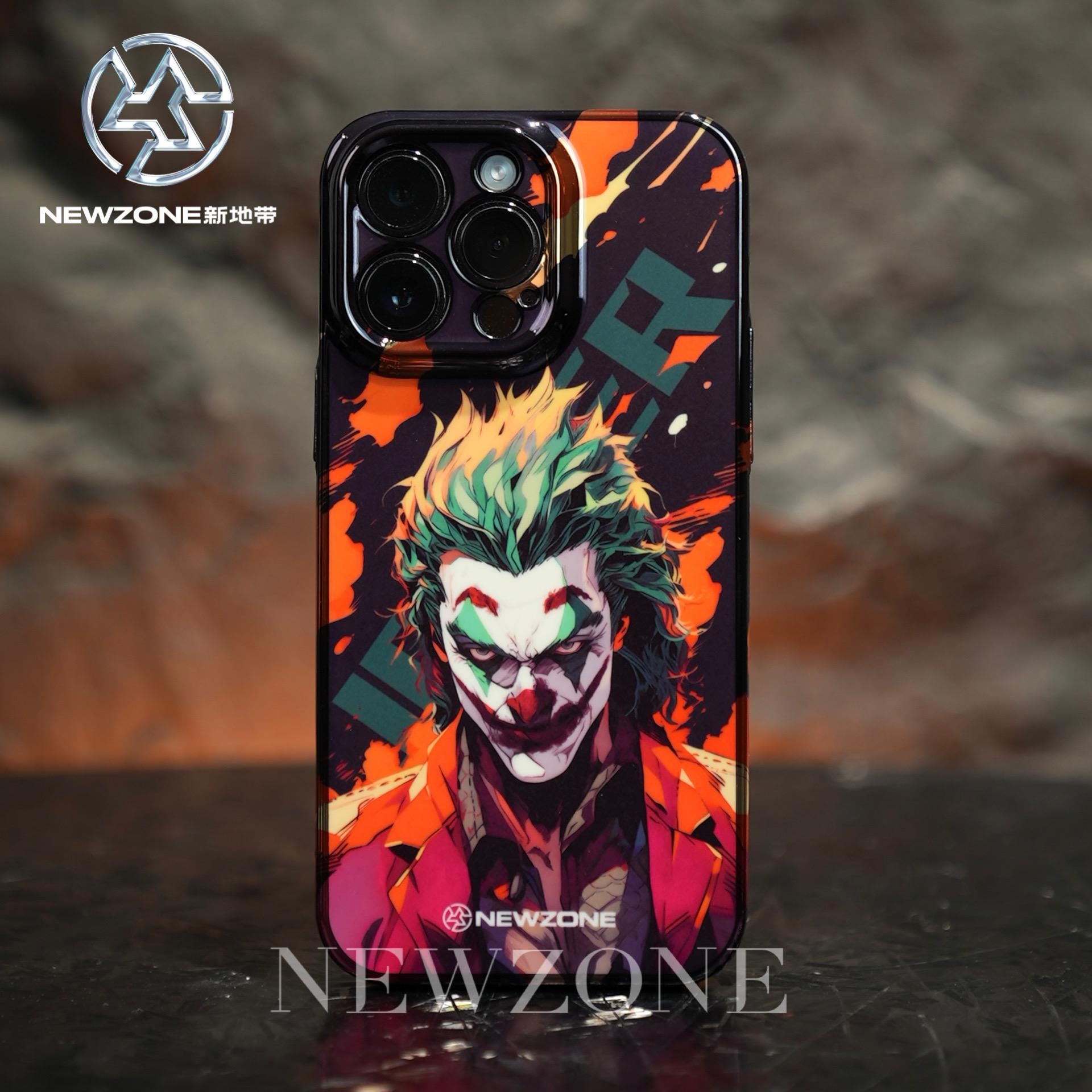 Original electroplating clown iPhone case