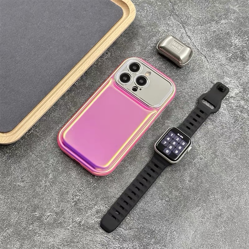 Fluorescent Plating Airbag Phone Case