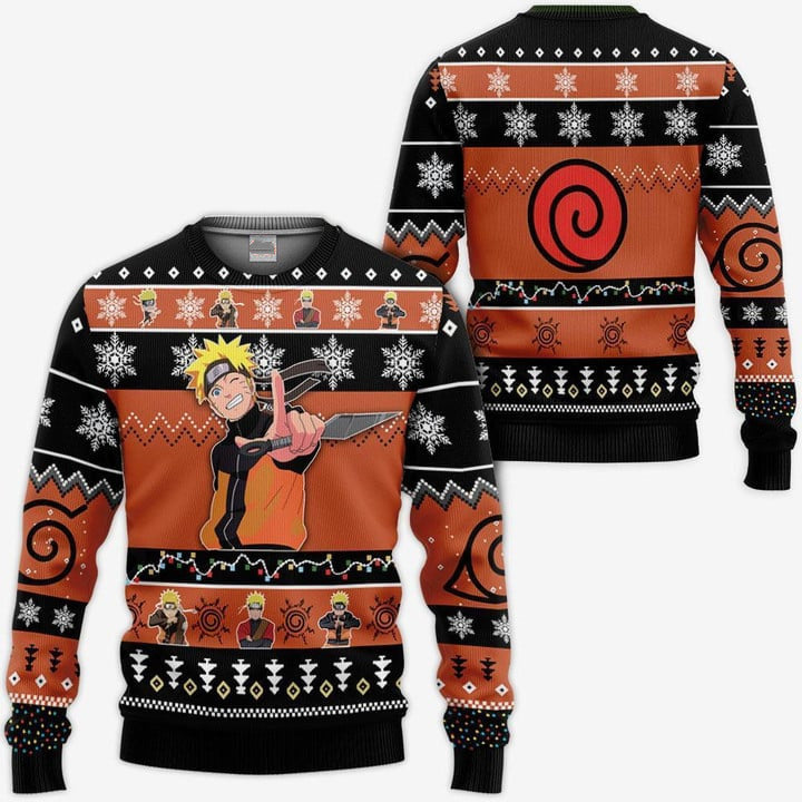 Ugly Christmas Sweater  - Naruto Uzumaki-AstyleStore